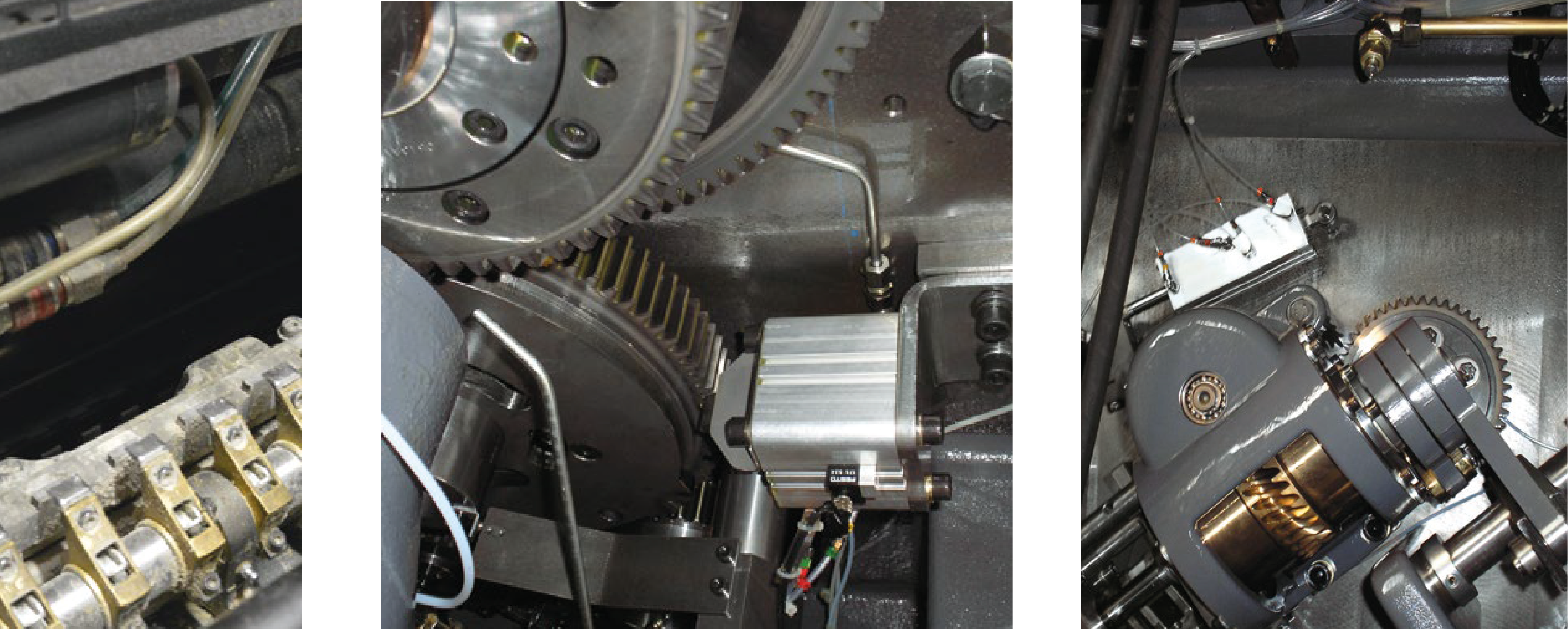 Gear-, circulating- and chain oils, oils for pumps and compressors